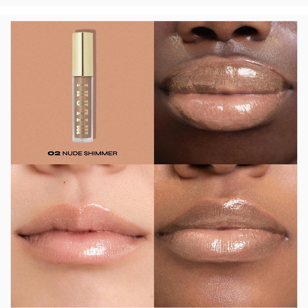 NEW: Milani Crime Liquid Lipstick Gloss - Nude Shade, Full Size - Picture 9 of 16